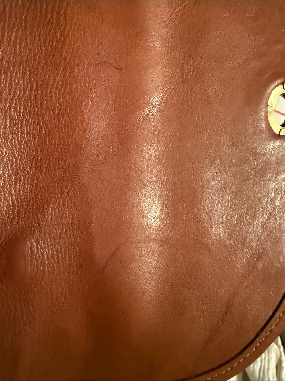 Vintage Coach Large Plaza Bag in British Tan - Picture 5 of 6
